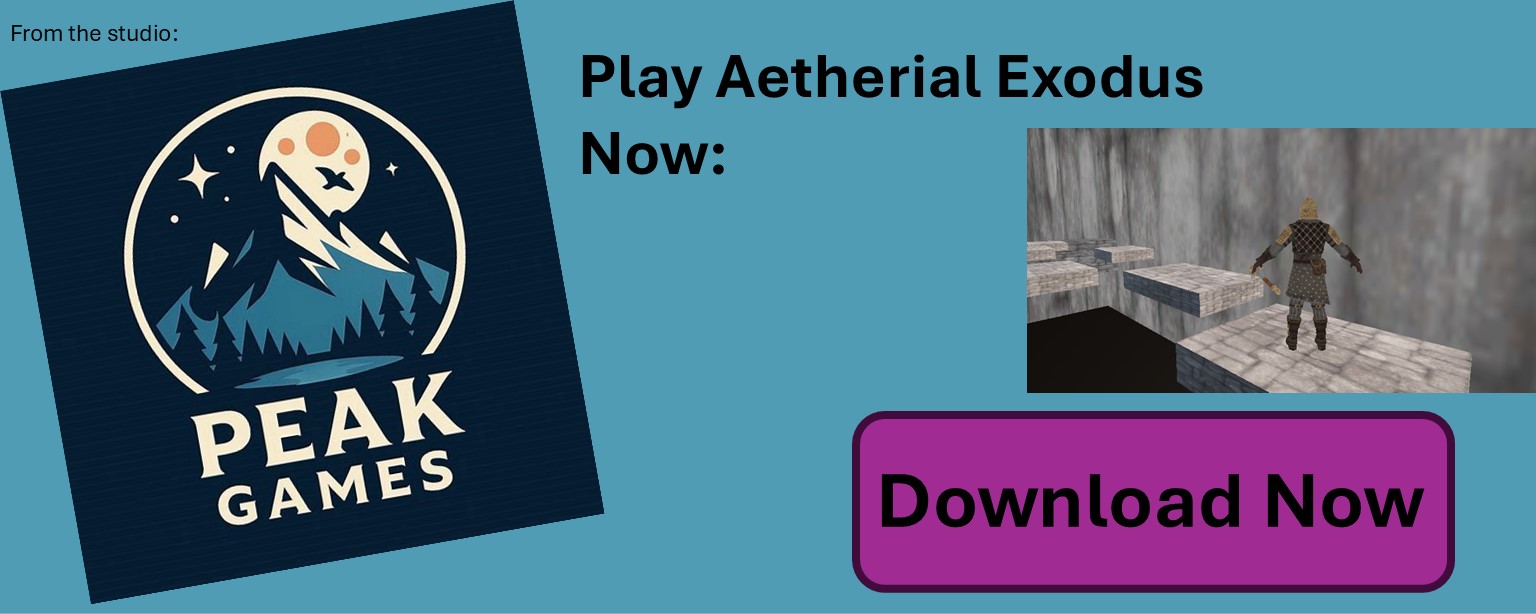 Aetherial Exodus (peakGames) banner