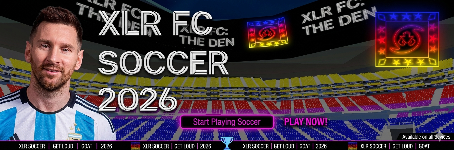 XLR Games banner